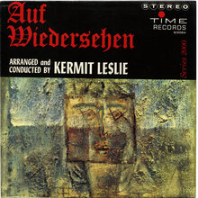 Kermit Leslie &amp; His Orchestra – <cite>Auf Wiedersehen</cite> album art
