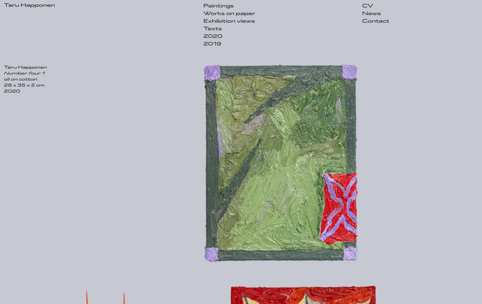 Taru Happonen website 1