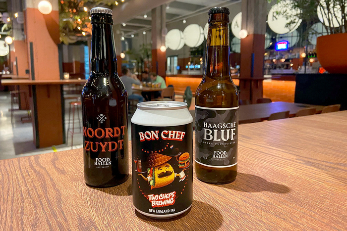 Foodhallen collaborations with independent breweries.