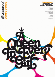 “A Queen In Every Girl” poster for SubTone