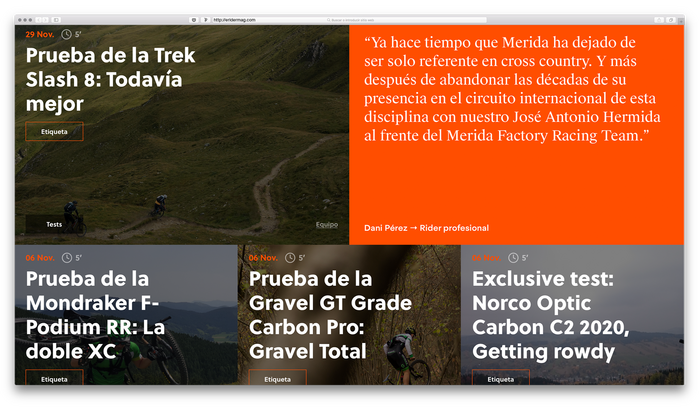 E-Ridermag website 6