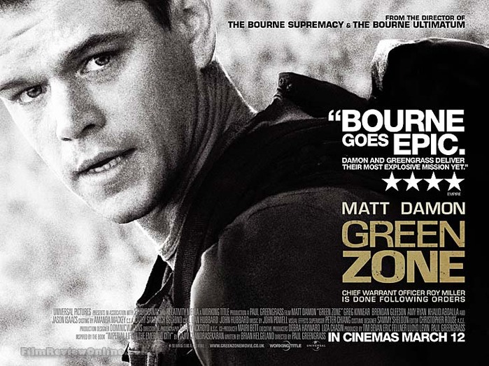 Green Zone movie poster 1