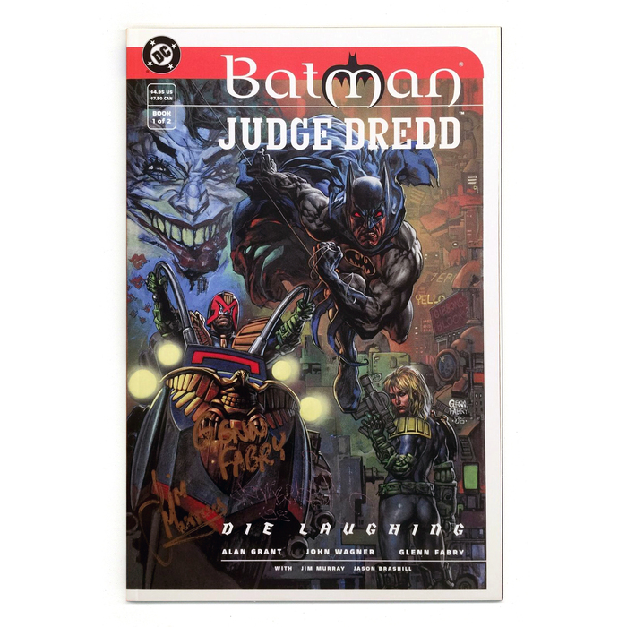 Batman and Judge Dredd: Die Laughing 1