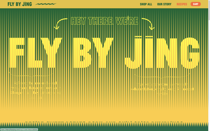 Fly by Jing packaging and website 6