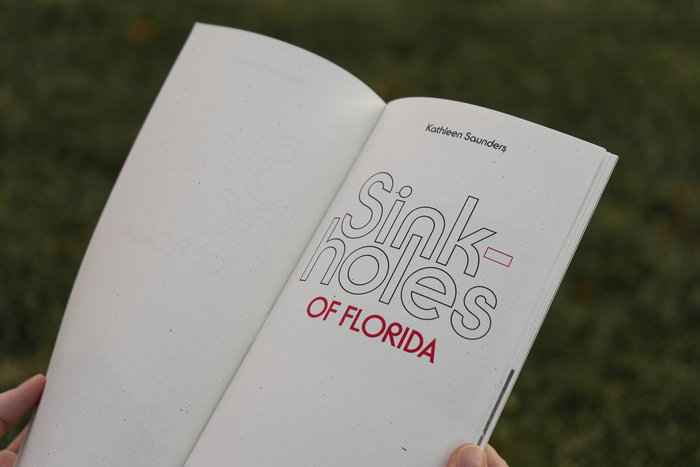 Sinkholes of Florida by Kathleen Saunders (Drum Machine Editions, 2020) 2