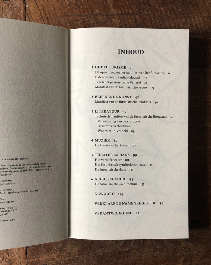 F.T. Marinetti – Futuristische Manifesten (Letterwerk) 2