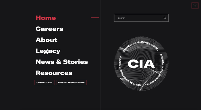cia.gov (2021 rebrand) 2