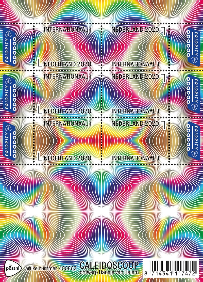 Caleidoscoop postage stamps 2