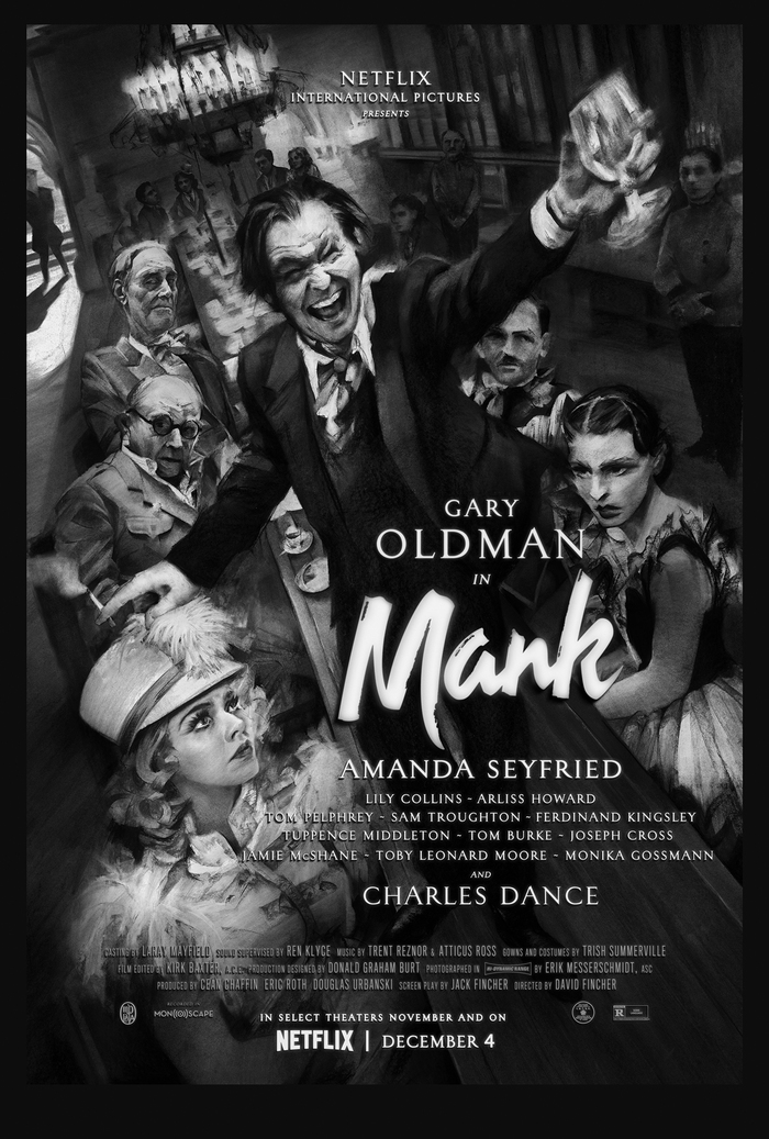 Mank (2020) posters, titles, promotional materials 1
