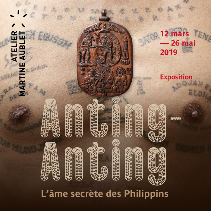 Web poster for the Anting-Anting exhibition featuring Gothic Lab Croco.