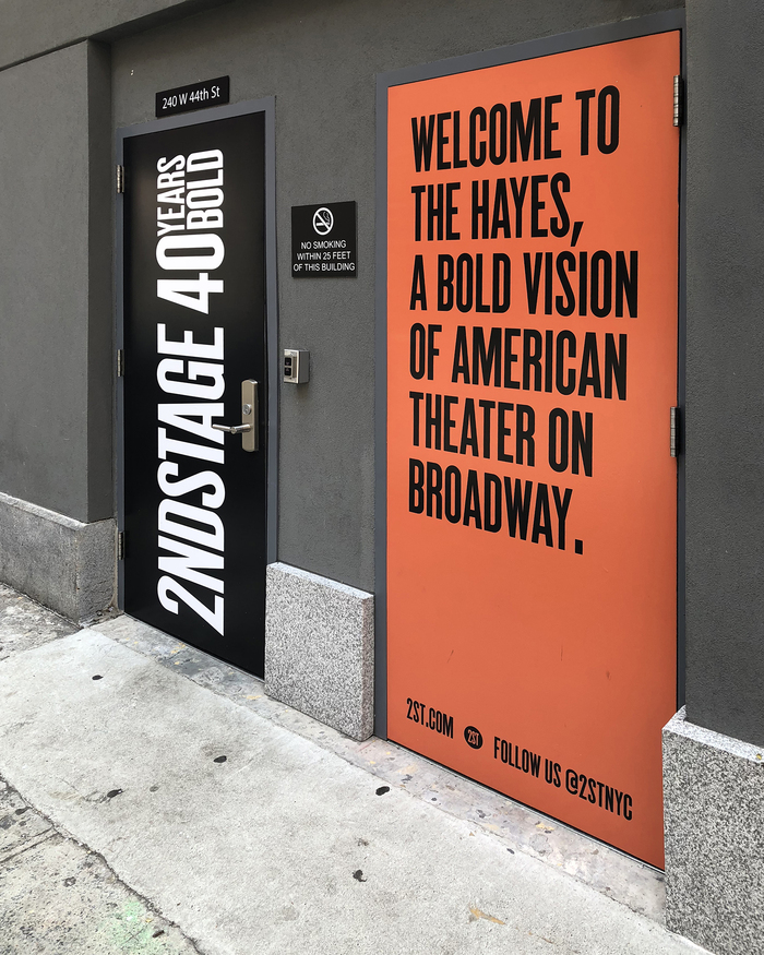 Helen Hayes Theater — stage doors