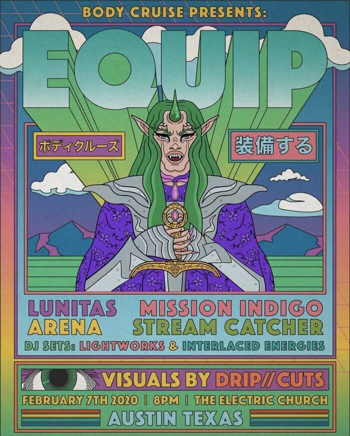 Body Cruise presents Equip poster