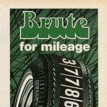 “Brute for mileage” Kelly-Springfield ad (1969)