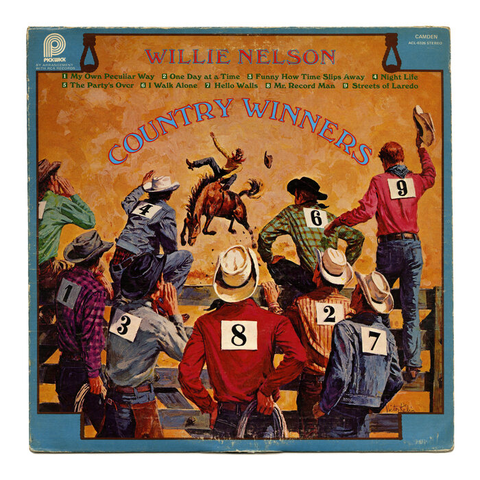 Willie Nelson – Country Winners album art