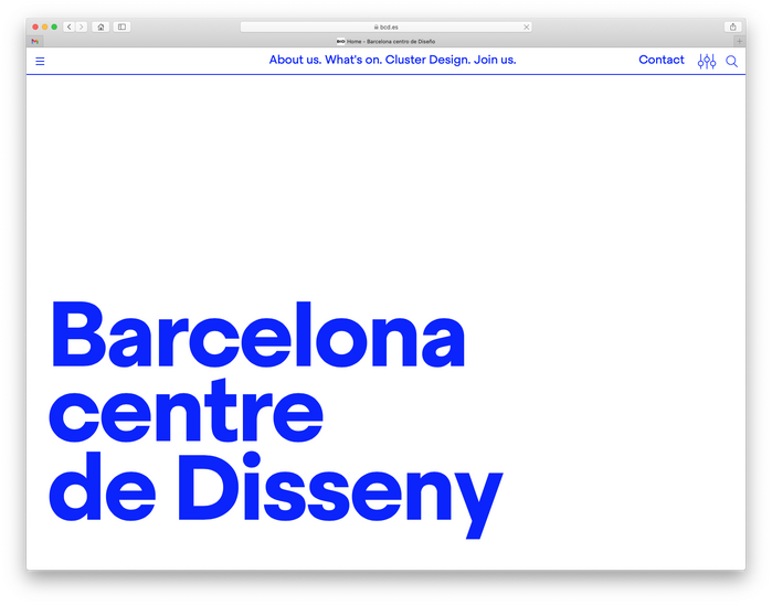 Barcelona Centre de Disseny 1