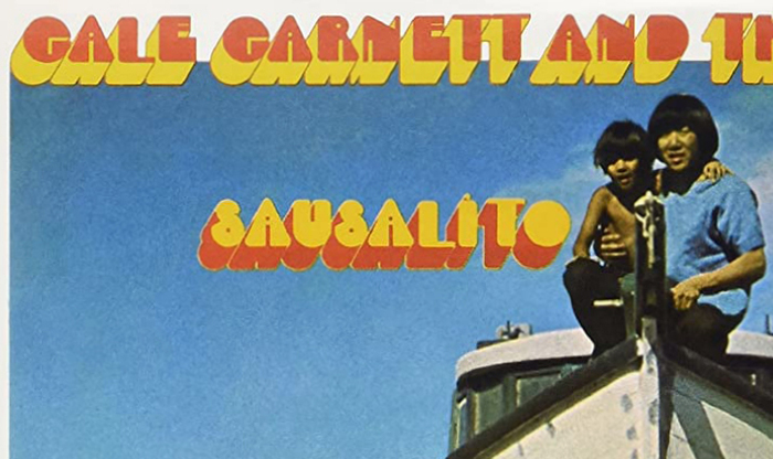 Detail of the title typography
