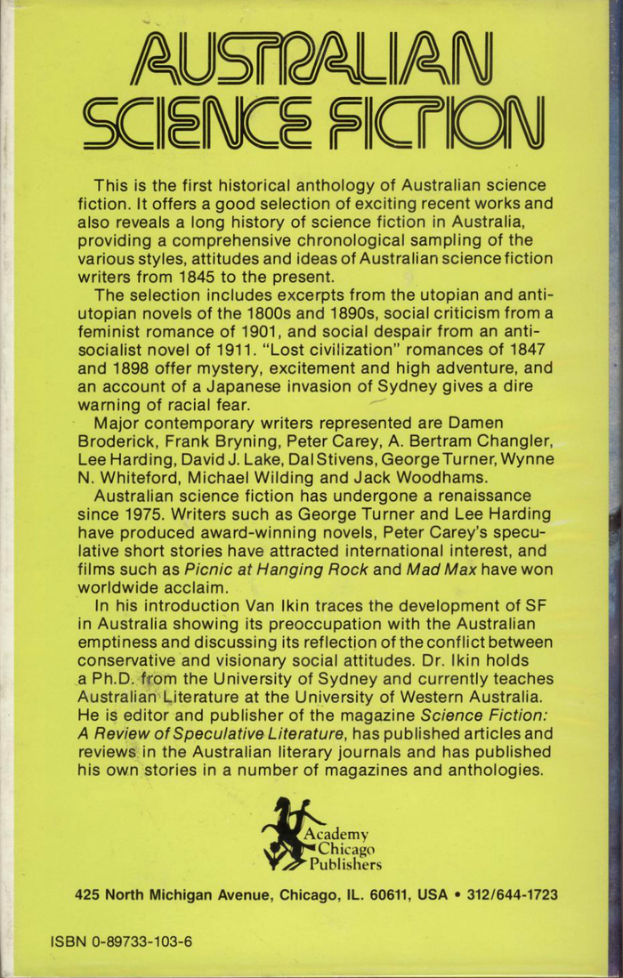Book jacket (back).