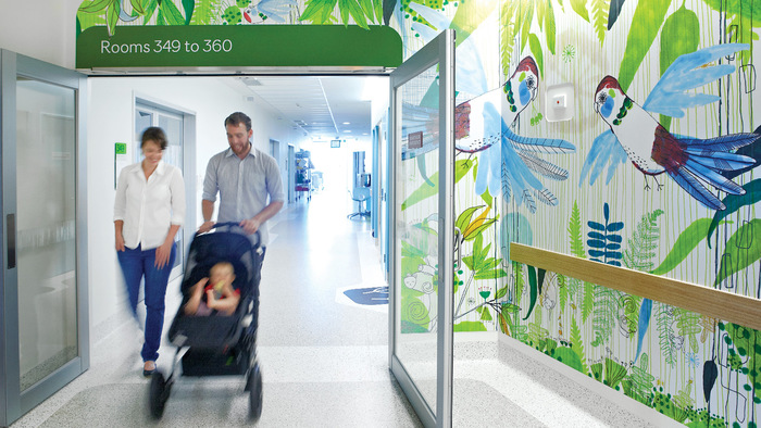 The Royal Children’s Hospital Melbourne signage 1