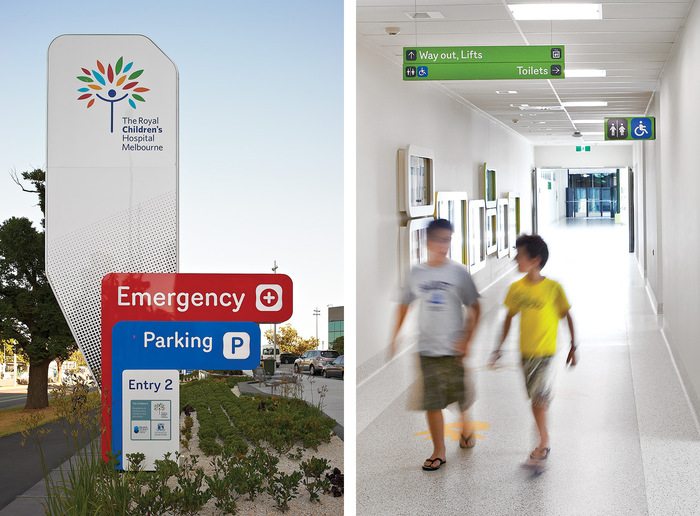 The Royal Children’s Hospital Melbourne signage 6