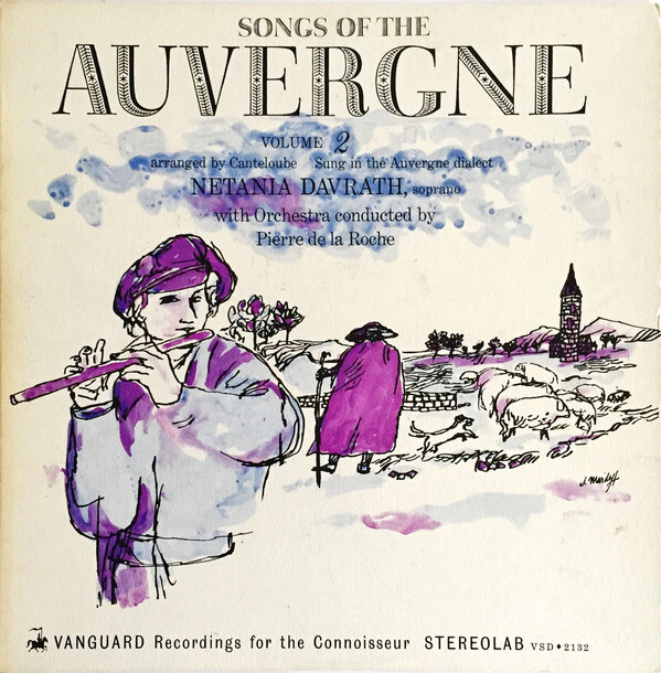 Songs of the Auvergne, vol. 1 and 2 album art 2