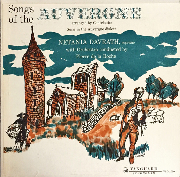 Songs of the Auvergne, vol. 1 and 2 album art 1
