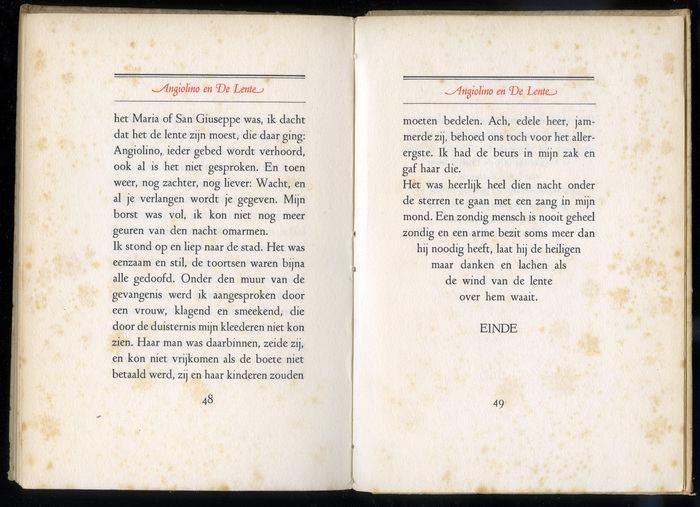 Arthur van Schendel – Angiolino en de Lente 9