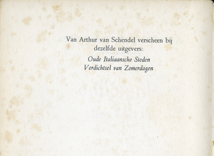 Opening page, detail.