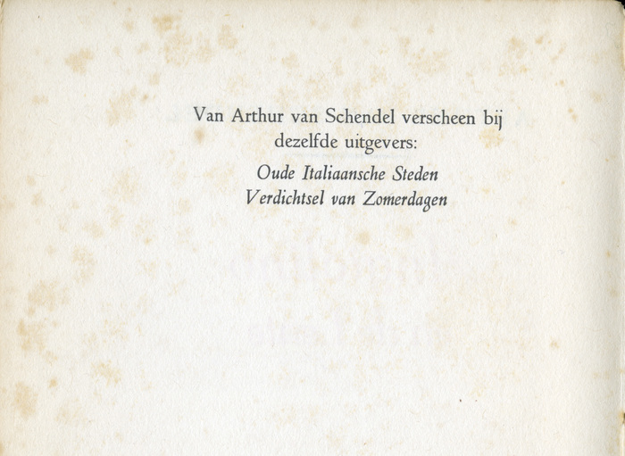Opening page, detail.