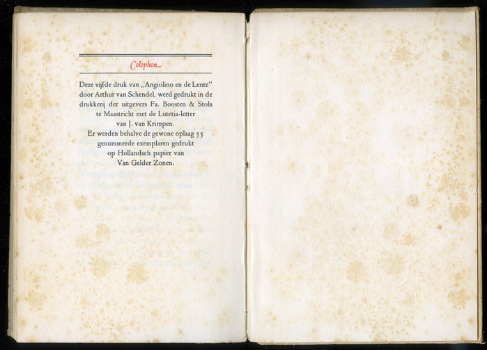 Arthur van Schendel – Angiolino en de Lente 10