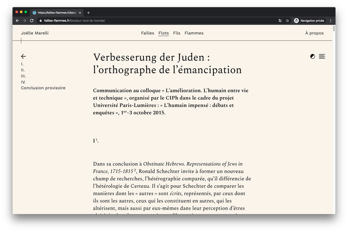 Failles Flots Fils Flammes website 3