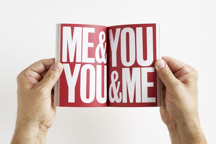 A spread from Burrill’s Work Hard and Be Nice to People.
