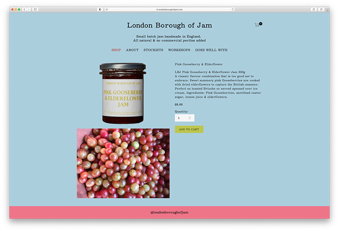 London Borough of Jam website (2020) 4
