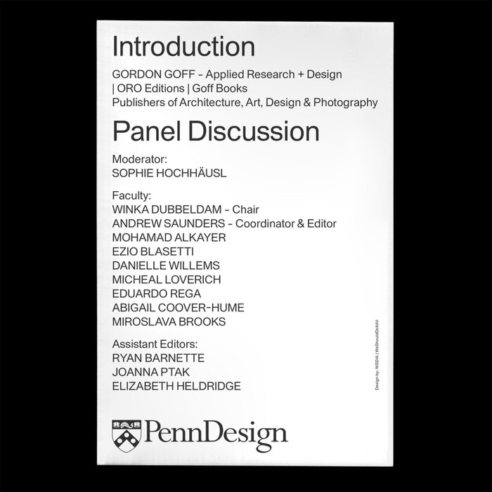 57 Pavilions book launch, University of Pennsylvania 2