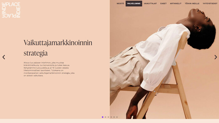 Indieplace website 2