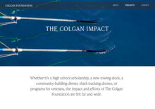 Colgan Foundation website