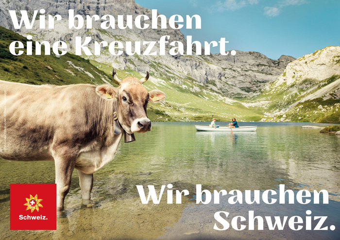 “Ich/Wir brauchen Schweiz.” [“I/We need Switzerland.”] campaign 2