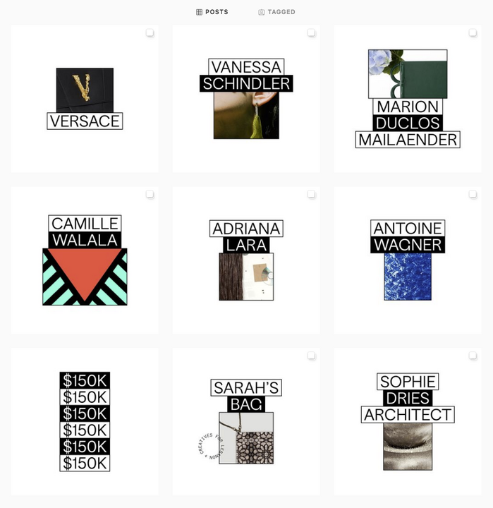 Instagram account.
