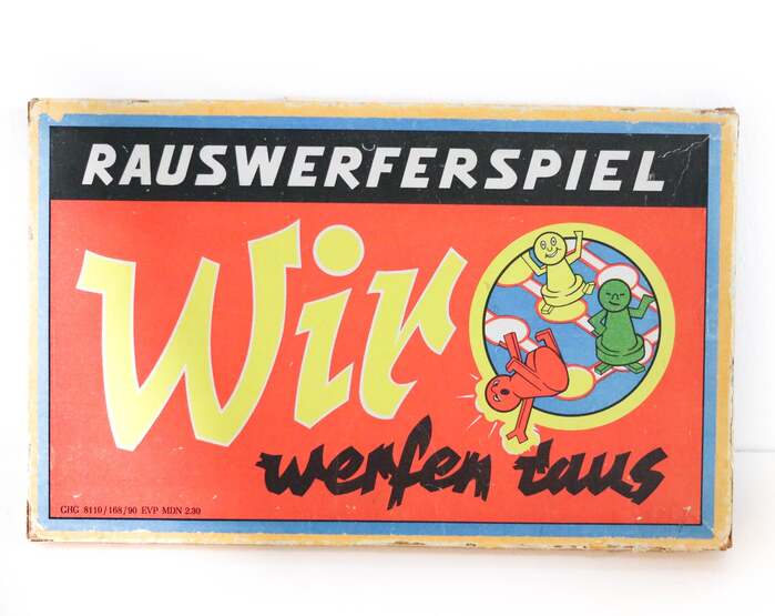 A different (later?) edition shortened the name to Wir werfen raus.