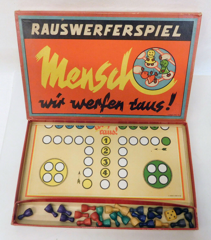 Mensch wir werfen raus! board game 1