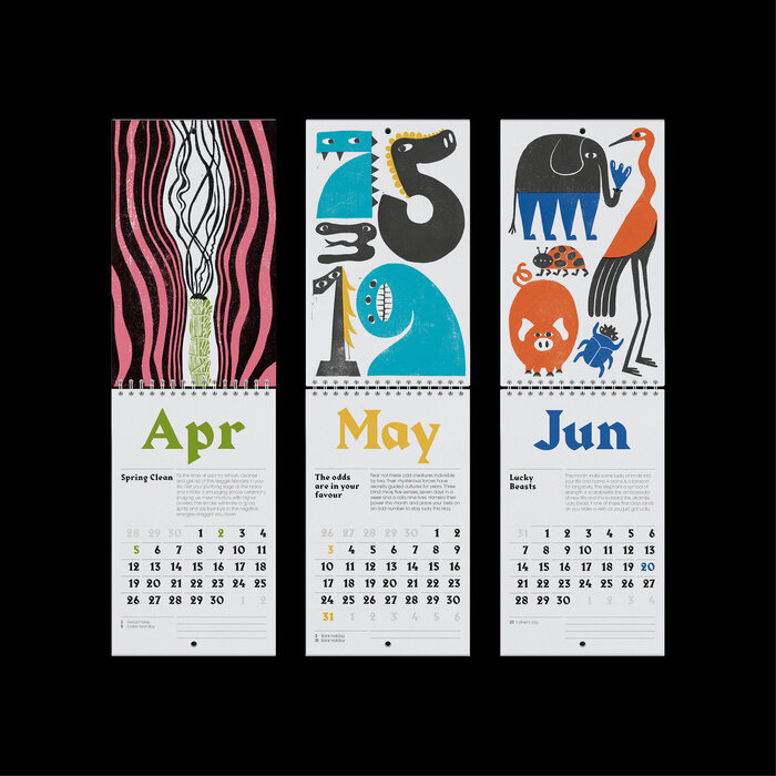 Fingers Crossed calendar 2021 3