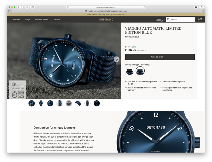 Detomaso Watches 12