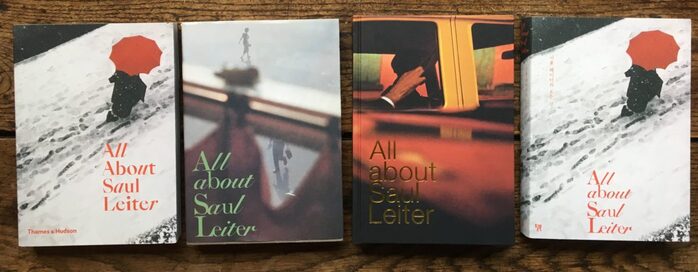 The other editions of this book. Left to right: Edition from the U.K. (Thames &amp; Hudson), Spain/North America (Editorial RM), France (Éditions Textuel), and South Korea (Will Books).