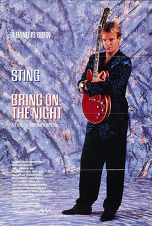 <cite>Bring On The Night</cite> (1985) teaser poster