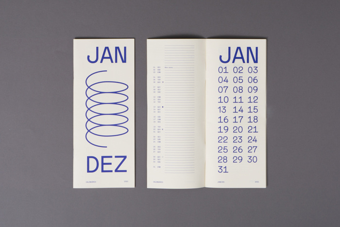 2021 typographic calendar 5
