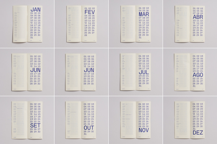 2021 typographic calendar 3