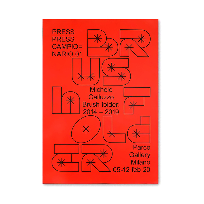 Press Press Campionario, issue 01: “Brush Folder 2014–2019” 3