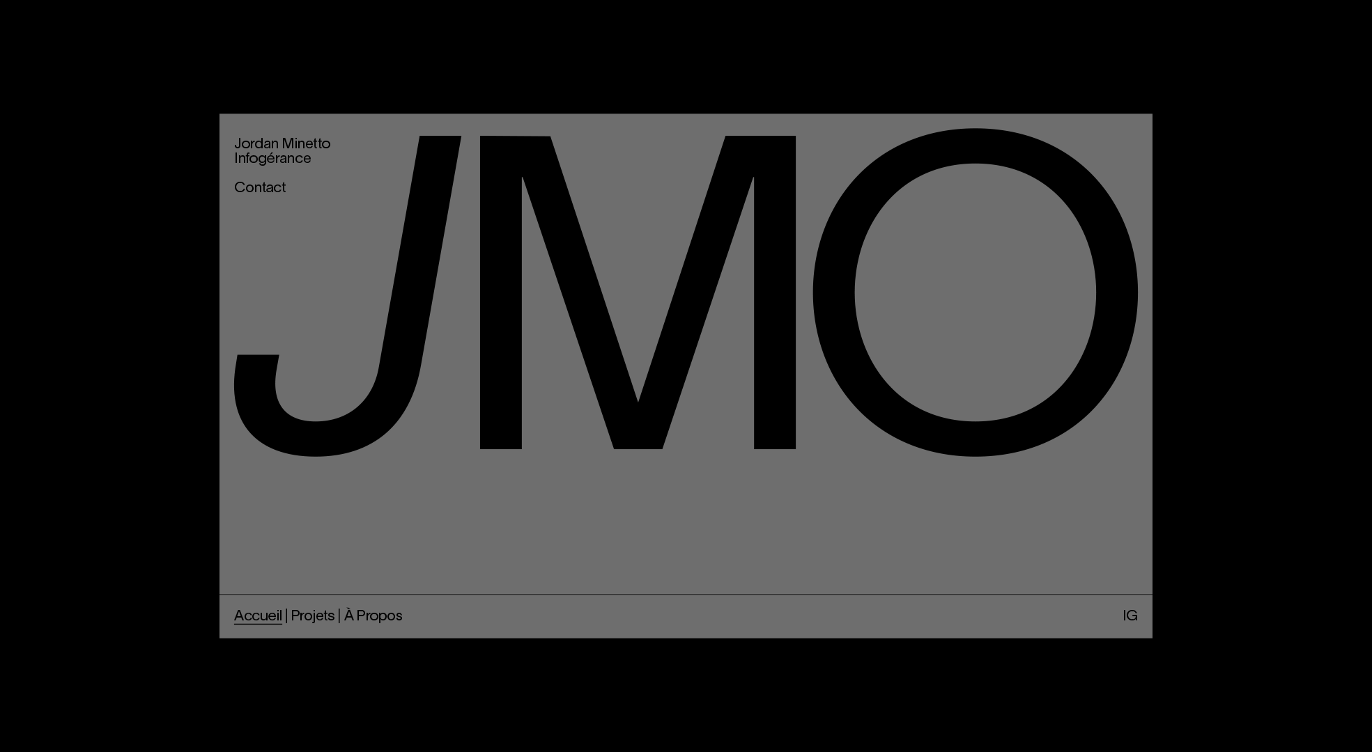 Jordan Minetto Jmo Identity Fonts In Use