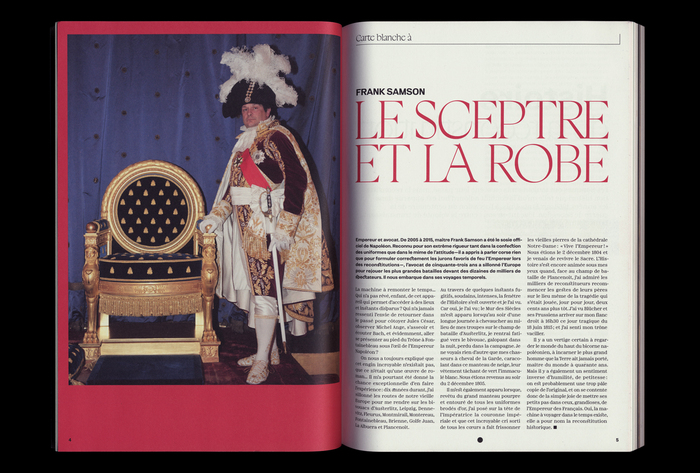 From Sphères no. 4, January 2021. Boogy Brut Poster paired with Minotaur Sans, both in all caps.