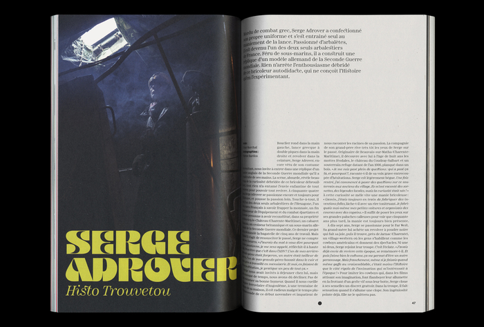 From Sphères no. 4, January 2021. Motter Ombra paired with Minotaur.