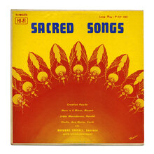 Barbara Troxell – <cite>Sacred Songs</cite> album art